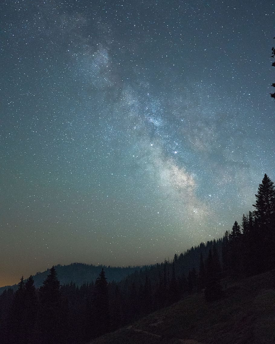low-angle photography of milky way during nighttime, star, sky HD wallpaper