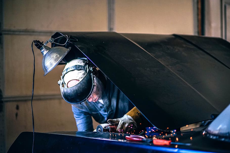 Collision Repairs Service, occupation, working, one person, skill HD wallpaper