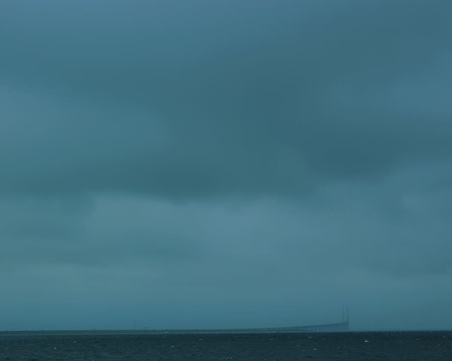 denmark, dragør, sky, water, sea, horizon over water, scenics - nature HD wallpaper