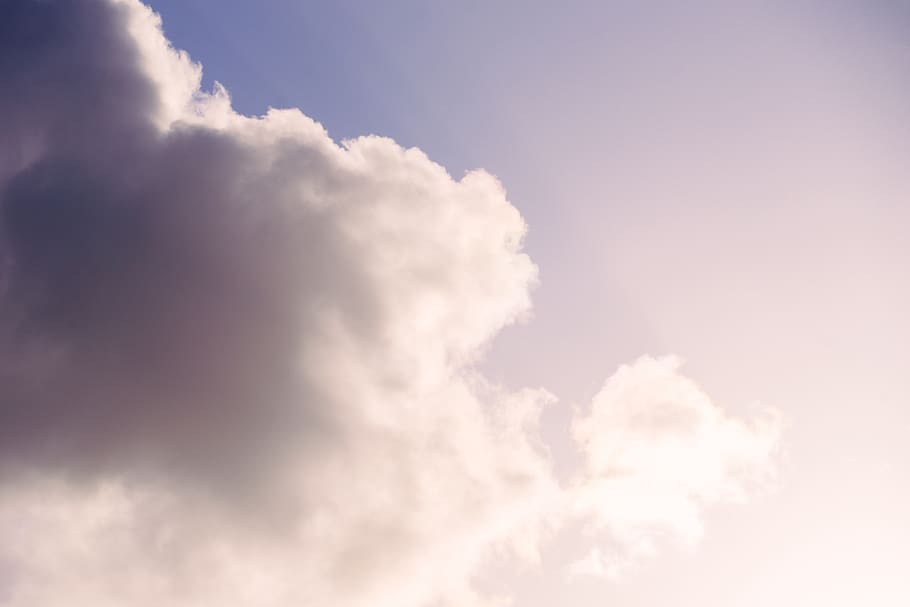 nature, sky, outdoors, cloud, weather, cumulus, azure sky, sun HD wallpaper