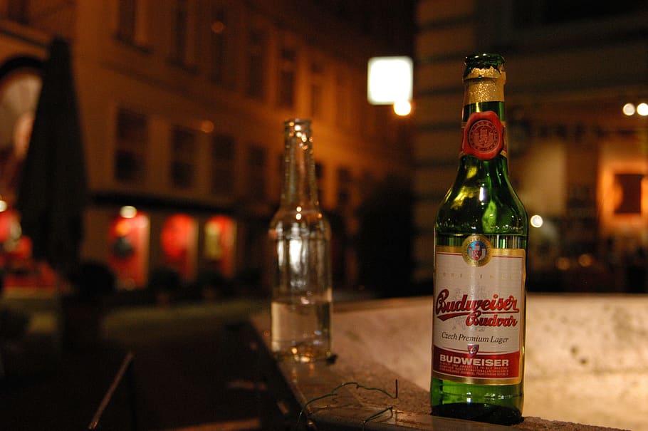 alcohol, drink, beverage, beer, bottle, wien, austria, beer bottle, HD wallpaper