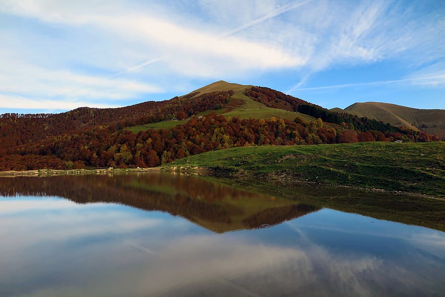 italy, lanzo d'intelvi, scenics - nature, sky, tranquil scene HD wallpaper