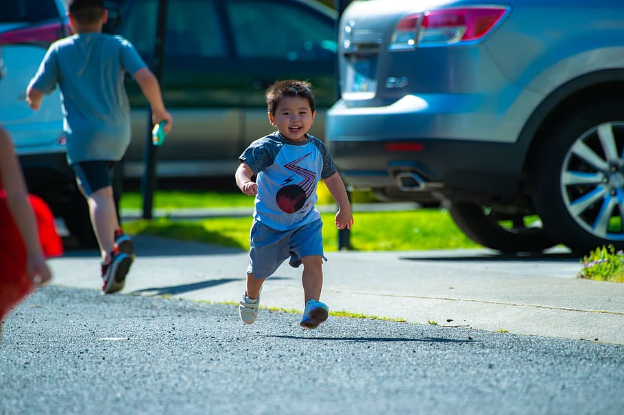 road, cute, car, vehicle, adorable, asphalt, blur, boy, child HD wallpaper