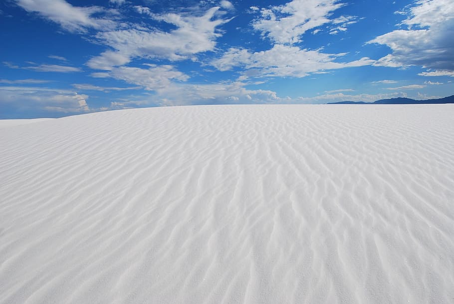 sand, sandy, white, nature, dune, landscape, desert, cloud - sky HD wallpaper