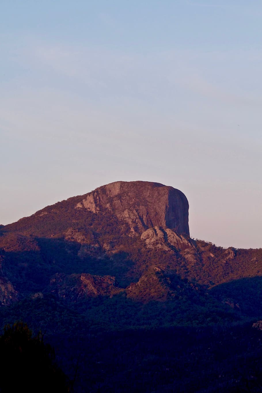 australia, warrumbungle national park, sunrise, lookout, mount exmouth, HD wallpaper