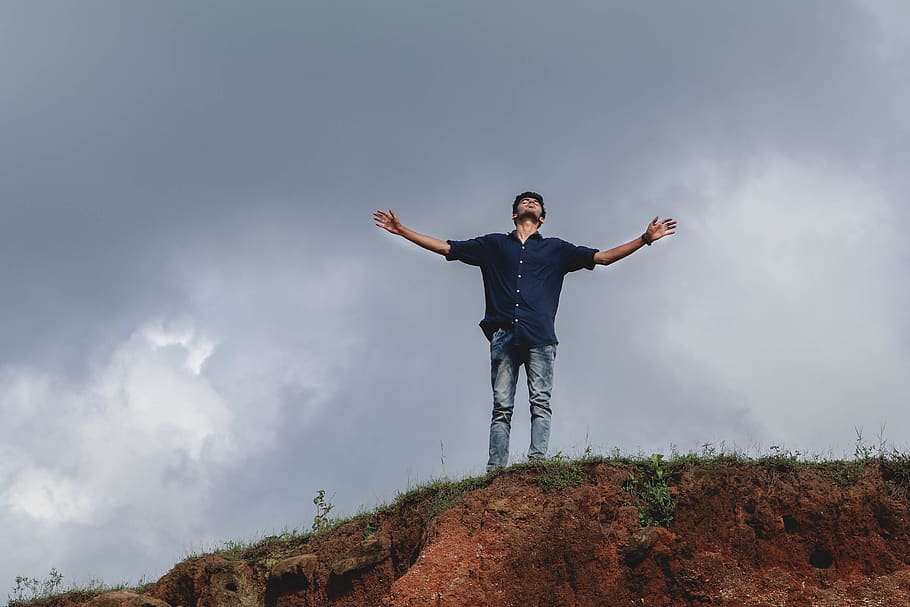 india, kerala, mind, cloudy, sky, flying, imagination, hill HD wallpaper