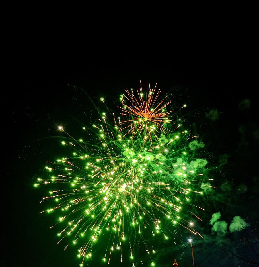 india, nanded, Light,, Sky Lights,, Fire, Lighting,, Happy new year HD wallpaper