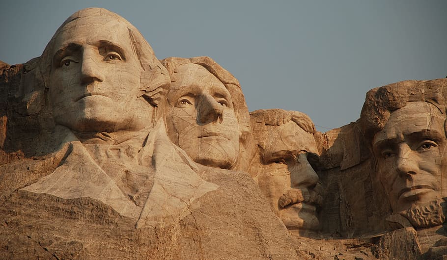 Mount Rushmore, rock, sculpture, president, washington, mt rushmore, HD wallpaper