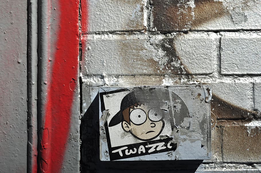 Twazz sticker, wall - building feature, built structure, architecture HD wallpaper