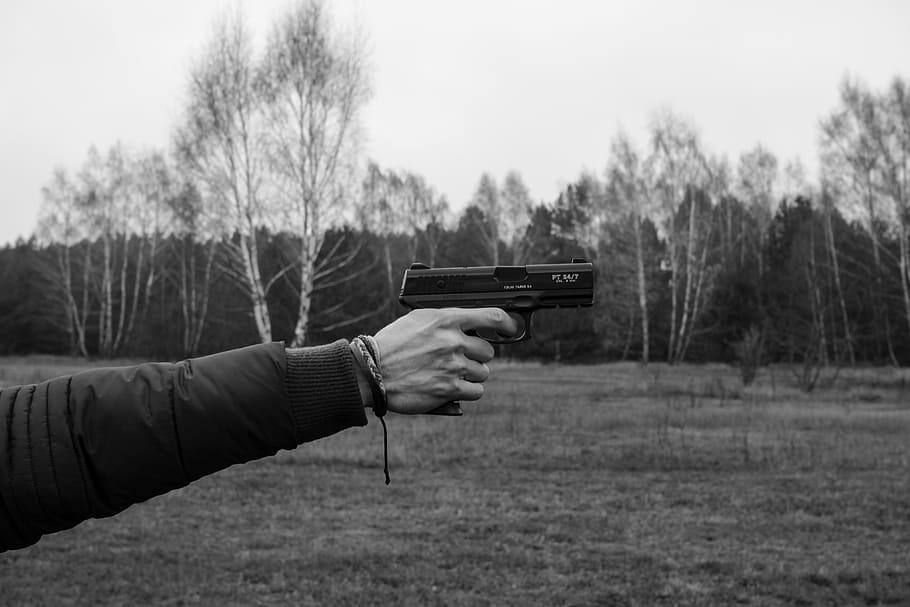 weapon, pistol, shoot, objectives, violent, violence, criminal HD wallpaper