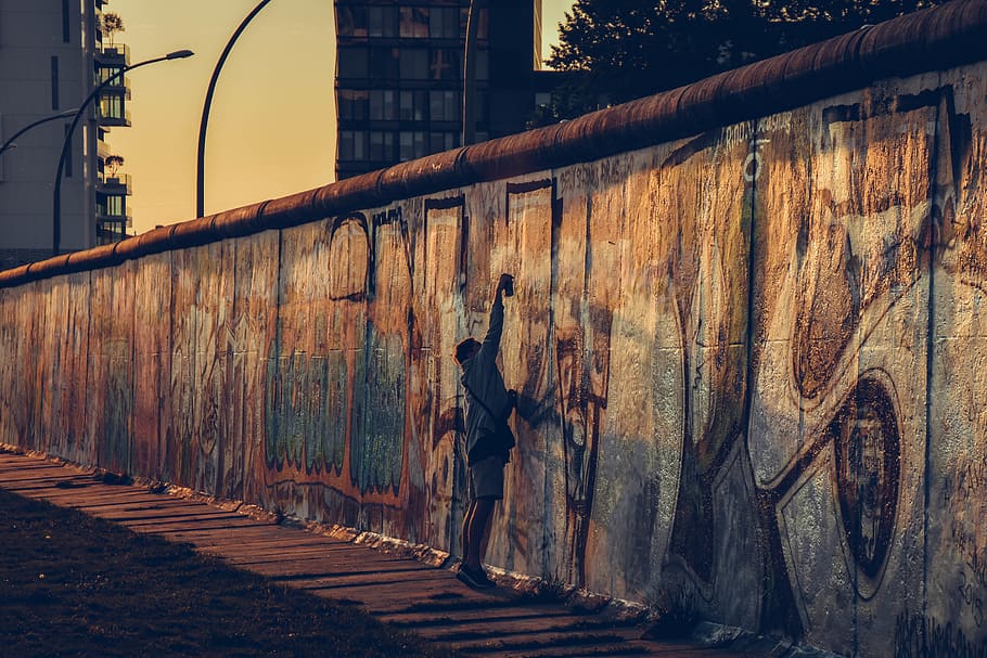 graffiti, tagging, wall, berlin, berlin wall, architecture HD wallpaper