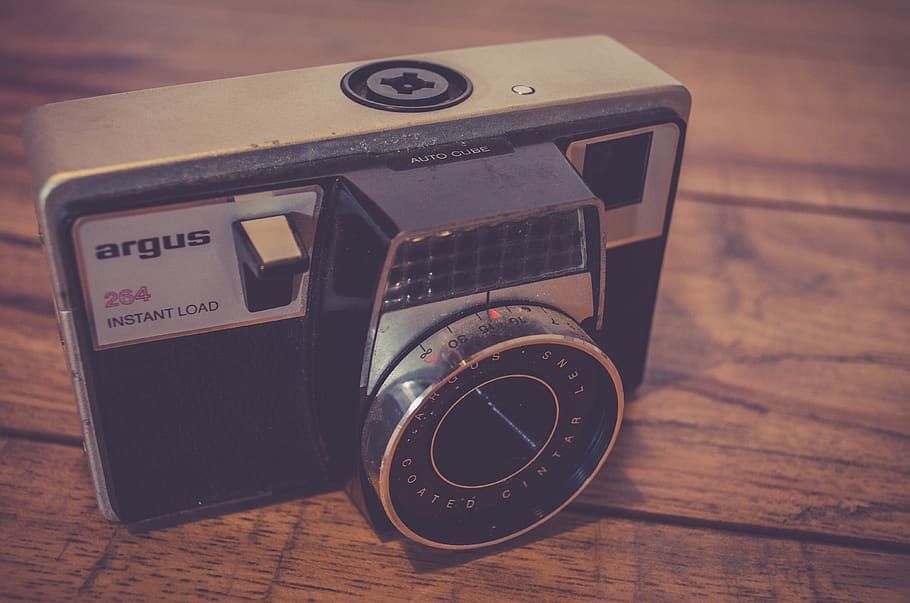 vintage, camera, photo, retro, wood, faded, photography themes HD wallpaper