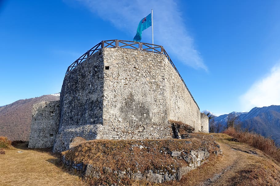 tolmin, castle, stone, old, building, wall, history, historically HD wallpaper