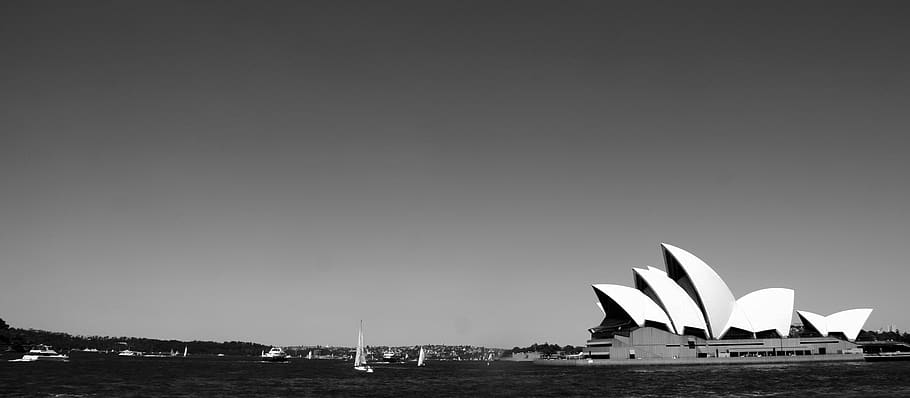 sydney, opera, port, water, building, architecture, landmark HD wallpaper
