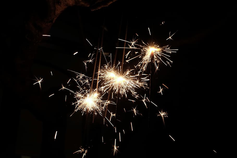 sparkle, festival, party, new year, 2016, december, fujifilm HD wallpaper