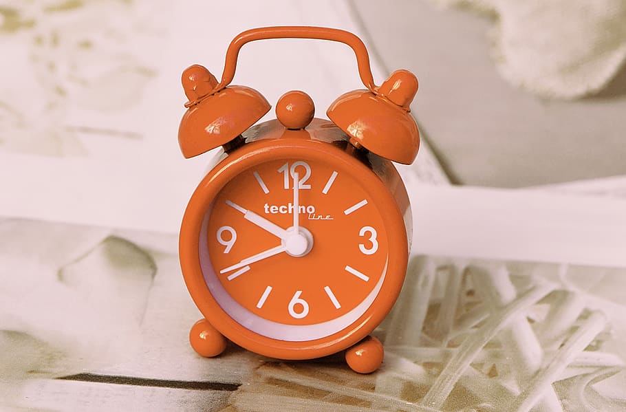 alarm clock, time of, time indicating, pointer, dial, hours HD wallpaper