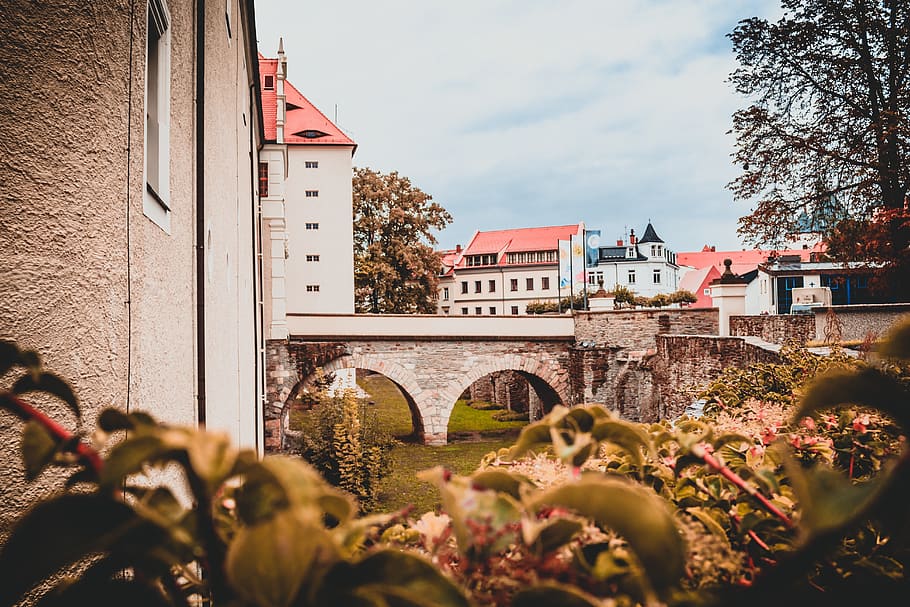 joy stone, castle, historically, freiberg, building, city, saxony HD wallpaper