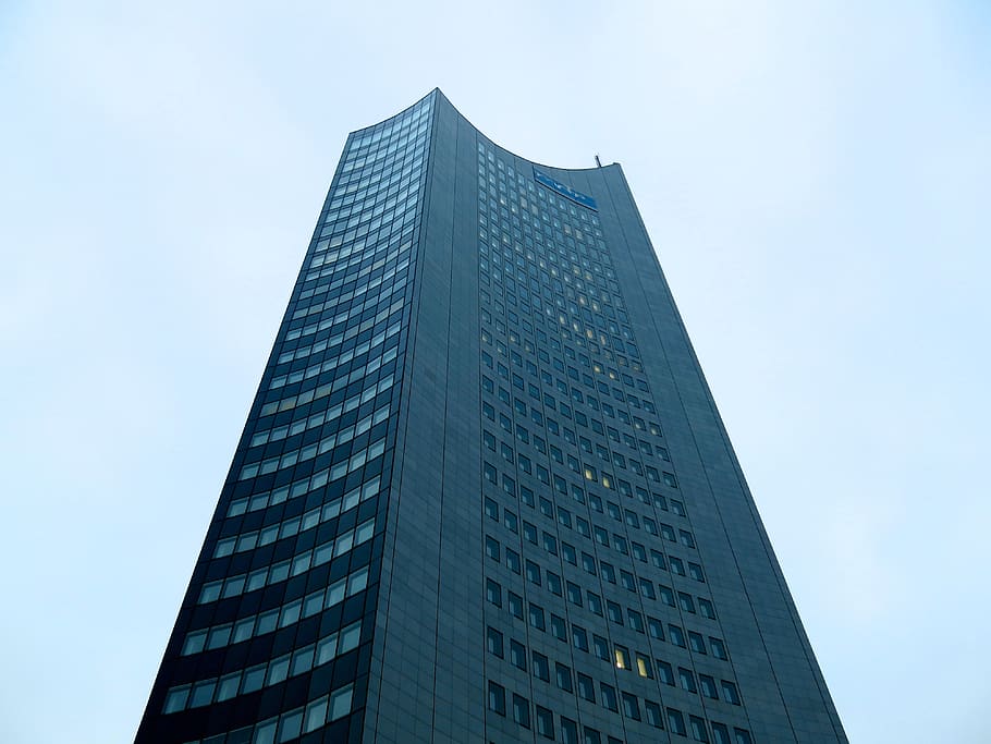 germany, leipzig, low angle view, architecture, building exterior HD wallpaper