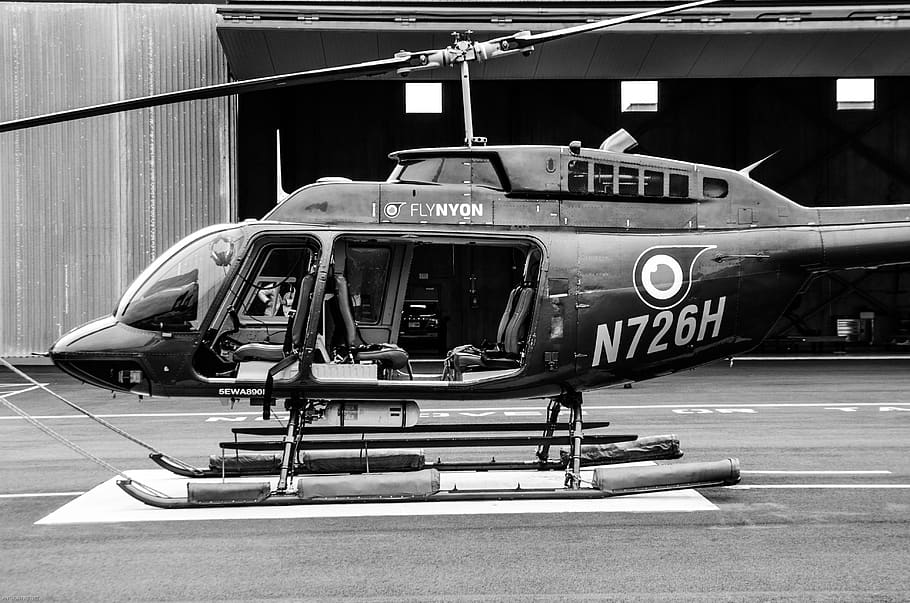helicopter, transportation, mode of transportation, air vehicle HD wallpaper