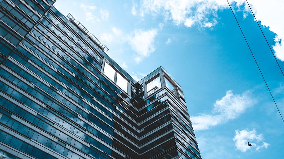 architecture, building, skyscraper, tall, mirrors, glass, reflection HD wallpaper