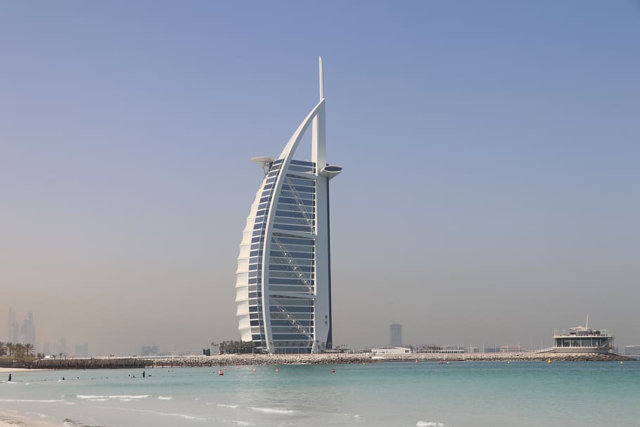 dubai, palm jumeirah, #Dubai, built structure, architecture, HD wallpaper