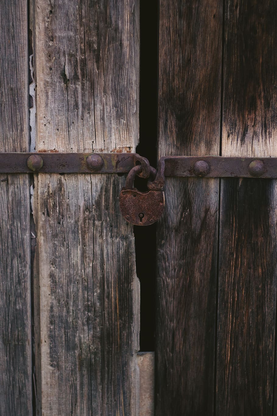 Rust wood door фото 91