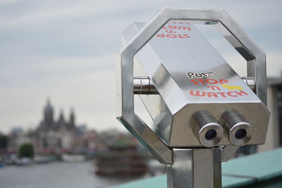 amsterdam, landscape, view, binocular, sky, europe, holland HD wallpaper