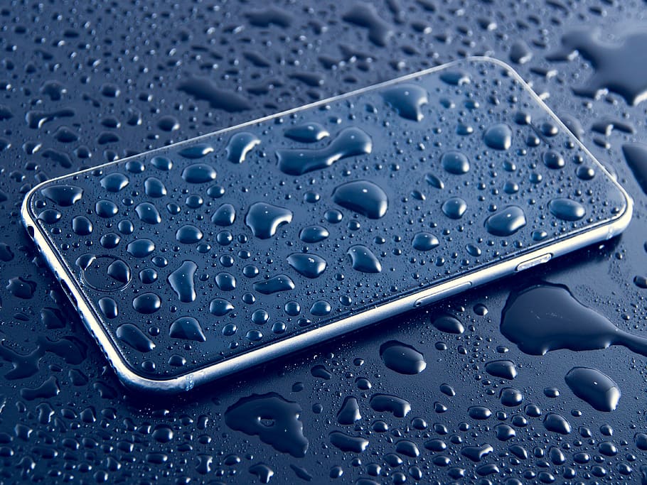 water, wet, drop, blue, close-up, no people, rain, nature, backgrounds HD wallpaper