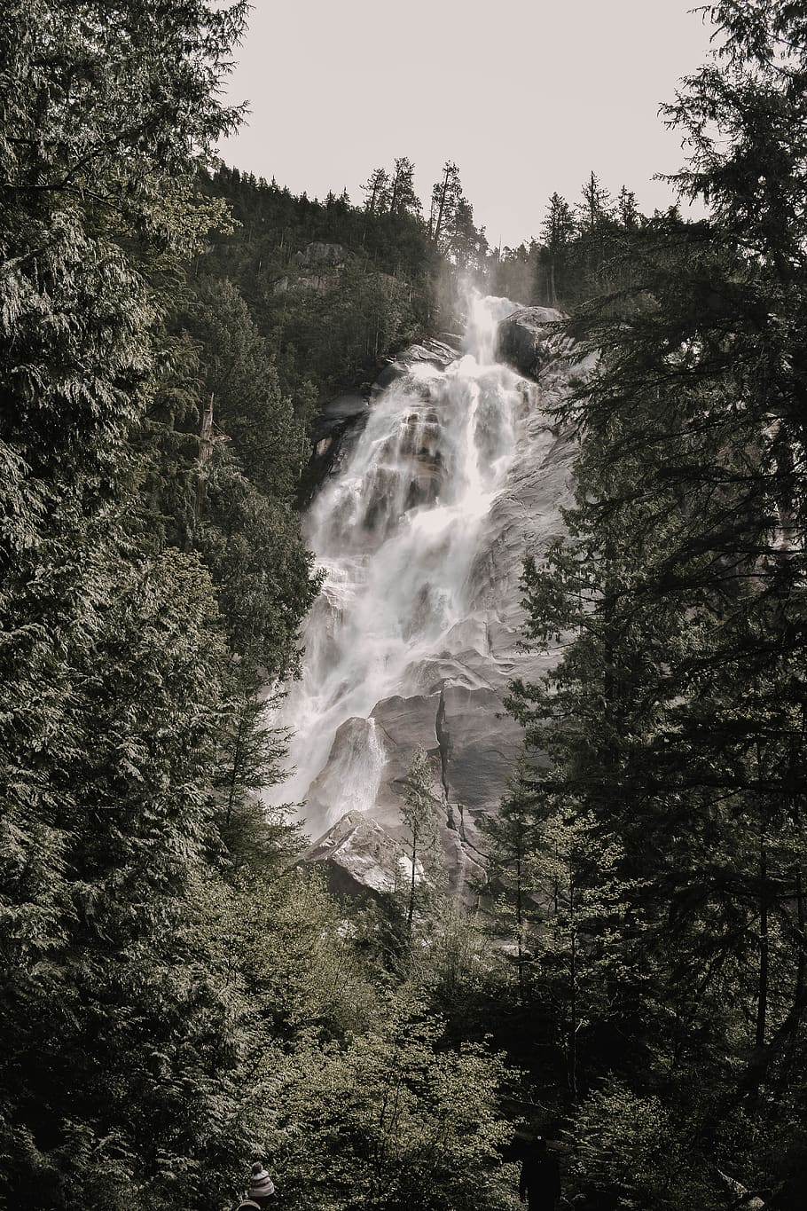 squamish, shannon falls, canada, outdoors, hike, hiking, nature, HD wallpaper
