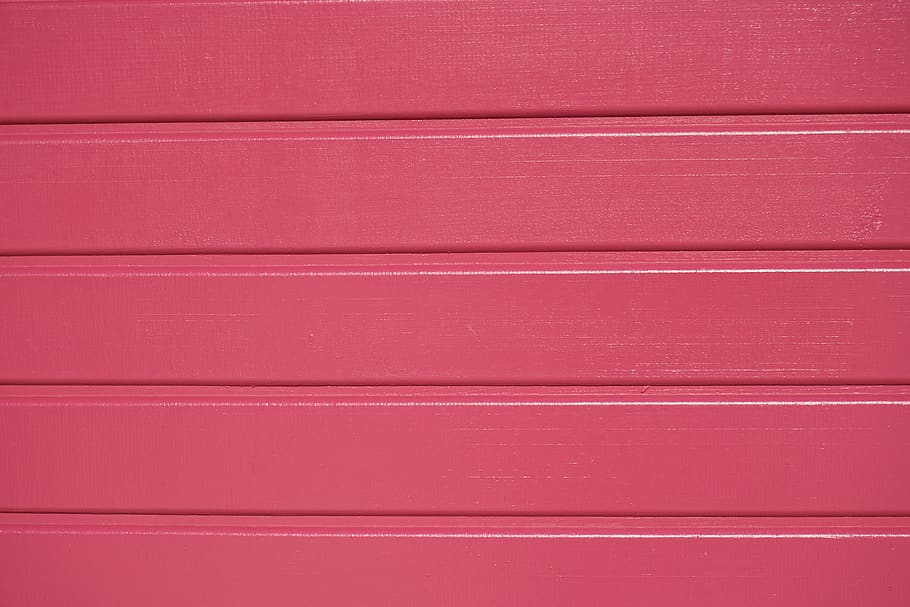 Red Painted Wall, background, close-up, color, pattern, plank HD wallpaper