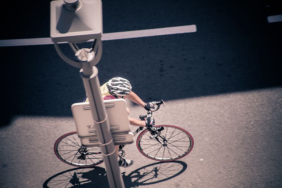 wheel, machine, vehicle, bicycle, transportation, bike, person HD wallpaper