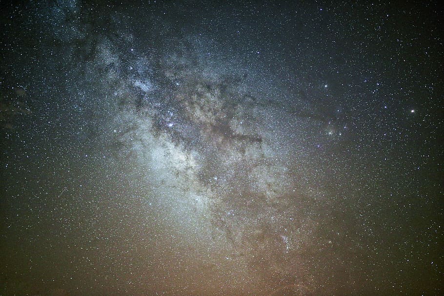Night Sky View, astronomy, constellation, dark, galaxy, heavens HD wallpaper