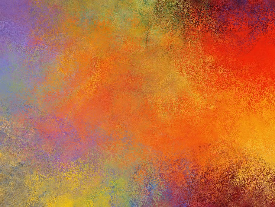 background, canvas, art, texture, multi colored, orange color HD wallpaper