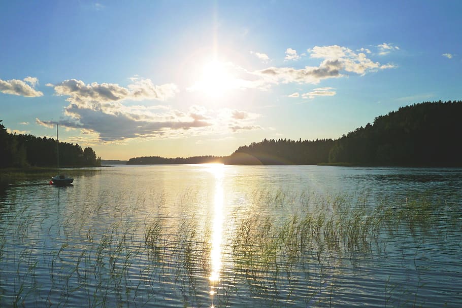 view, lake, river, water, nature, flow, wild, landscape, scenics - nature HD wallpaper