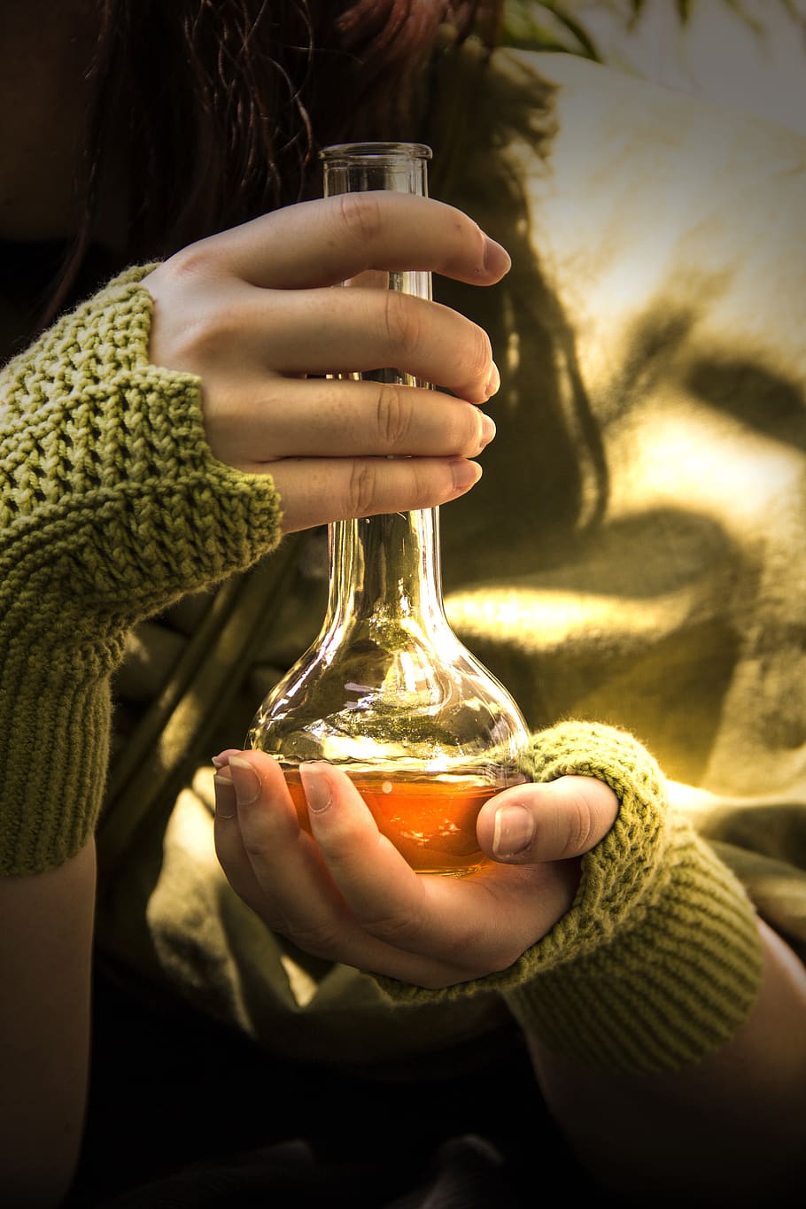 potion, magic, alchemy, bottle, piston, larp, witchcraft, the witch, HD wallpaper