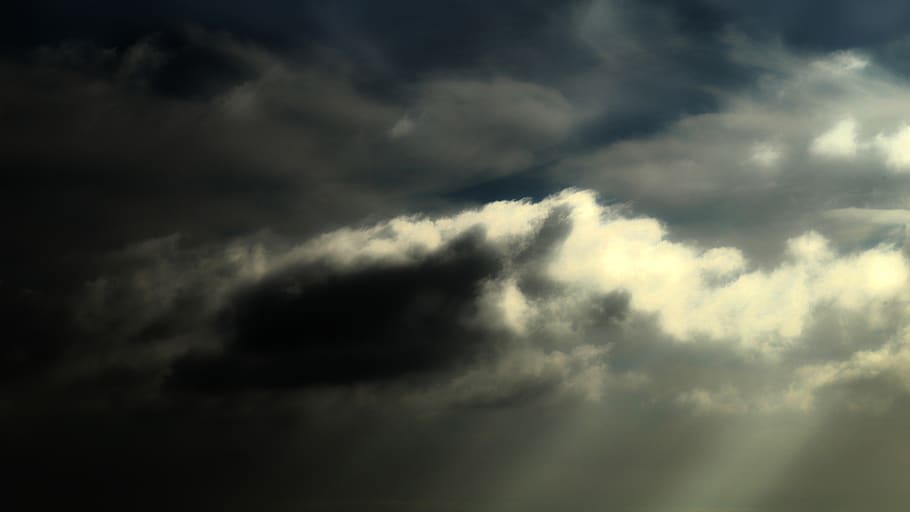 cloud - sky, storm, dramatic sky, overcast, beauty in nature HD wallpaper