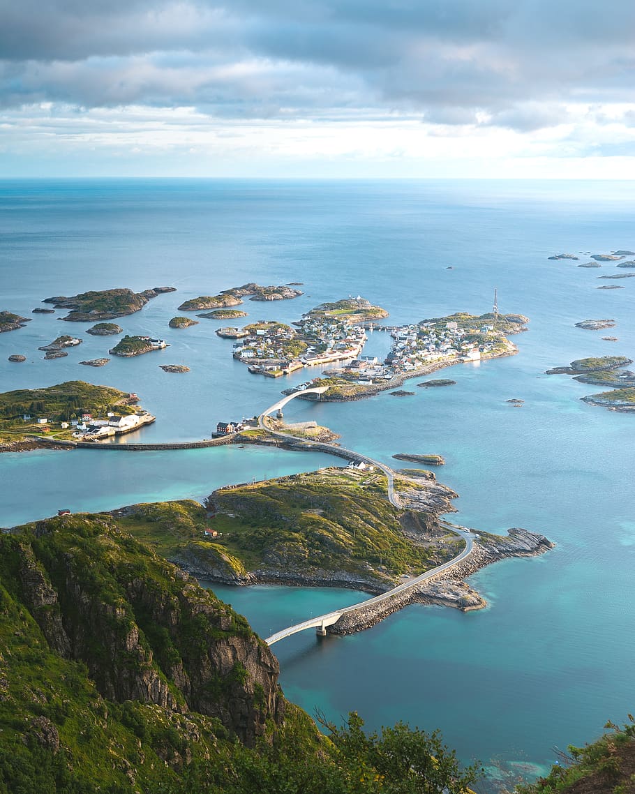islands across horizons, sea, ocean, outdoors, nature, water HD wallpaper