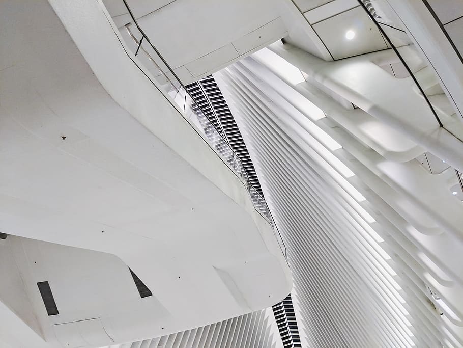 architecture, low angle view, built structure, ceiling, indoors HD wallpaper
