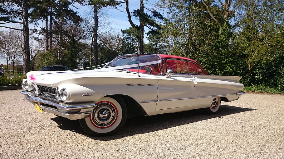 1960s, car, wedding, buick, mode of transportation, land vehicle HD wallpaper