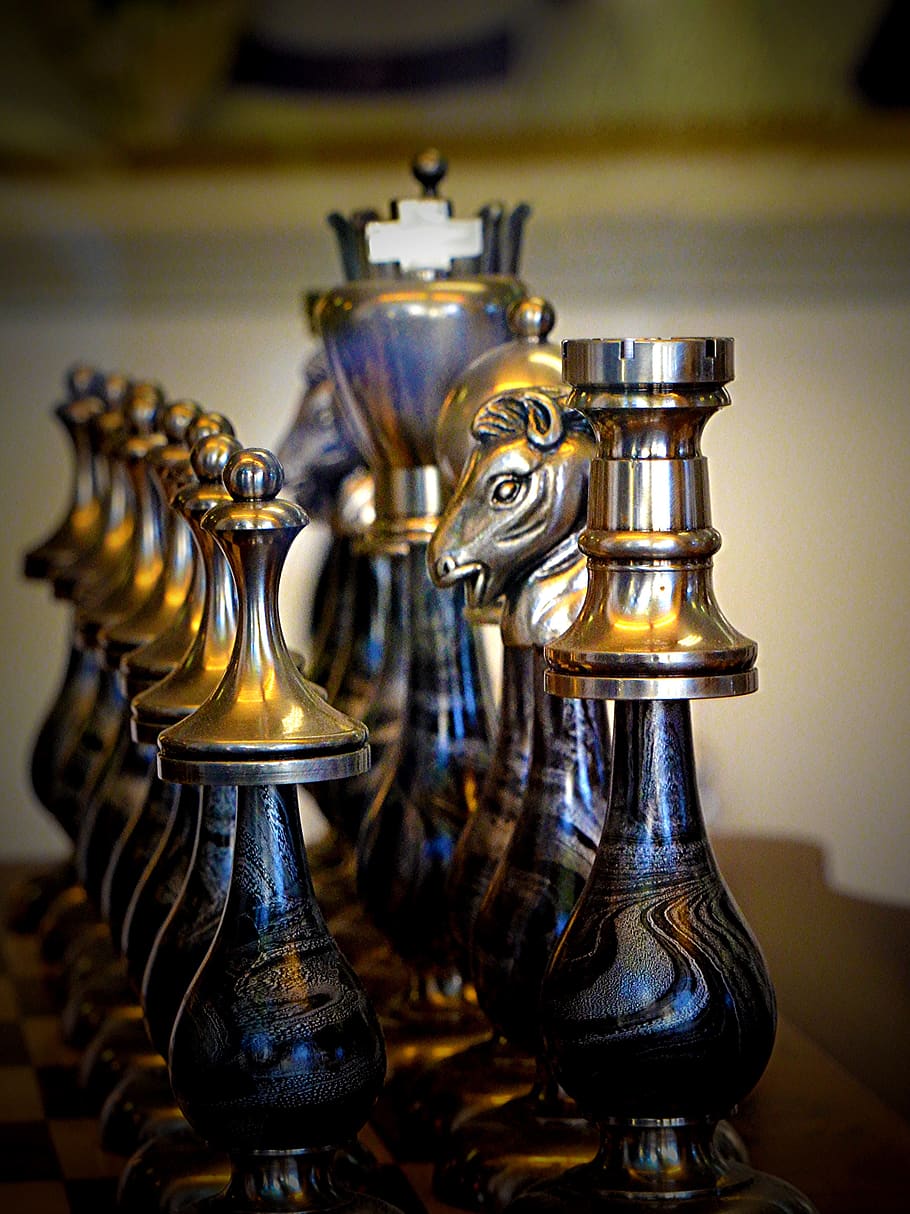 gold, victory, chess, decoration, antique, traditional, vintage HD wallpaper