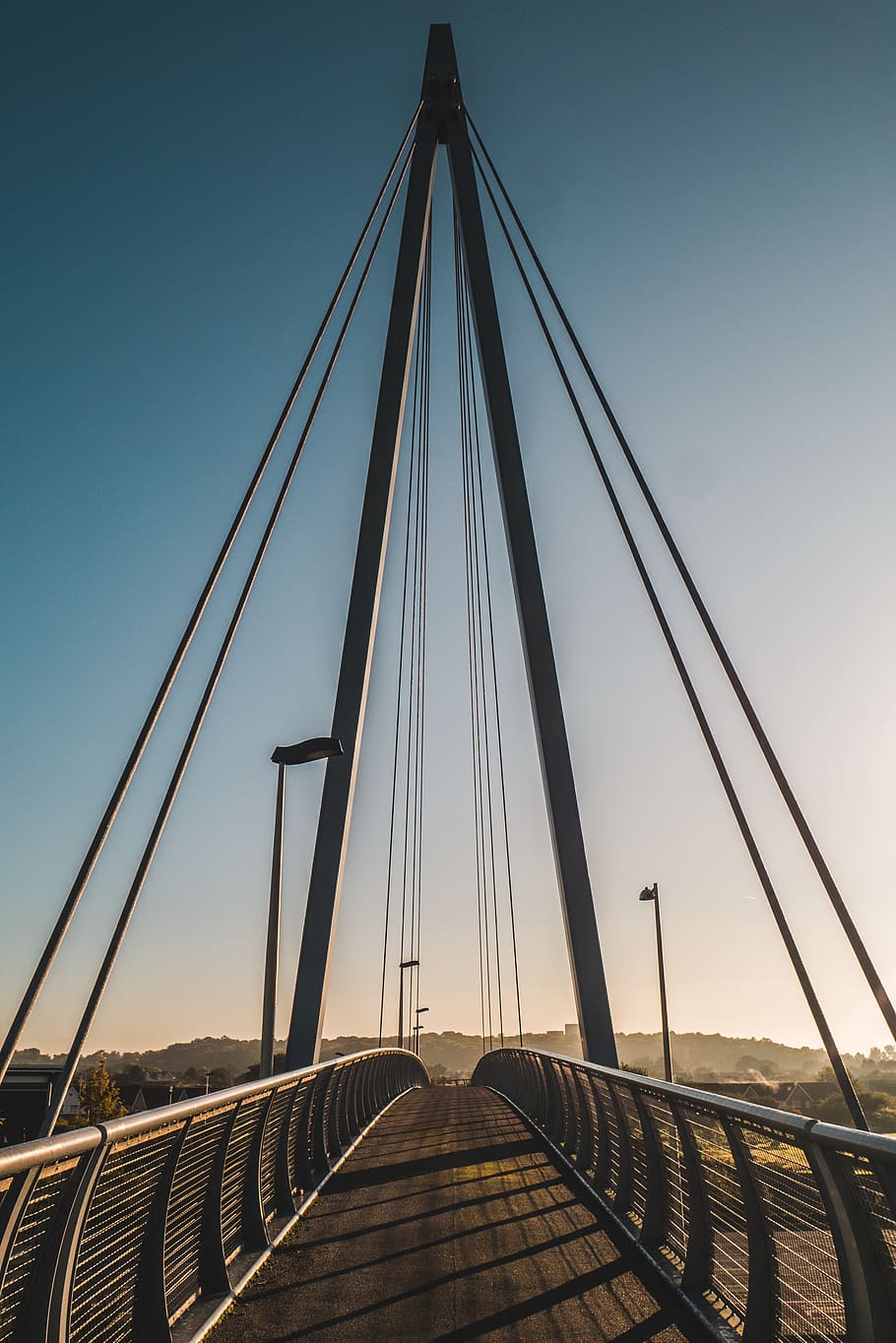 bridge, bridge - man made structure, sky, connection, architecture HD wallpaper