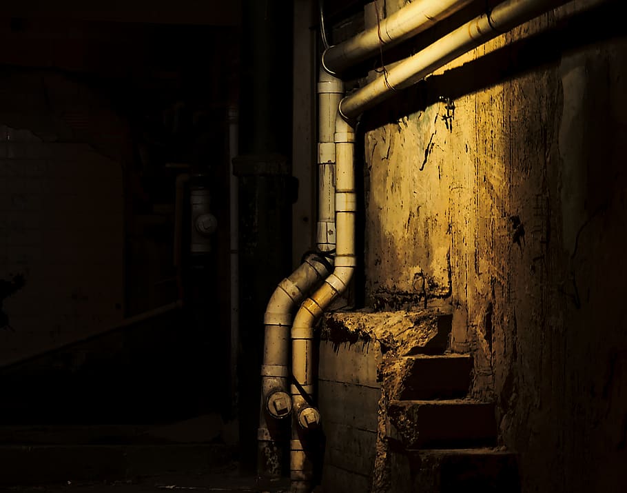 building, downtown tyler, usa, sewer, dungeon, urban, brick HD wallpaper