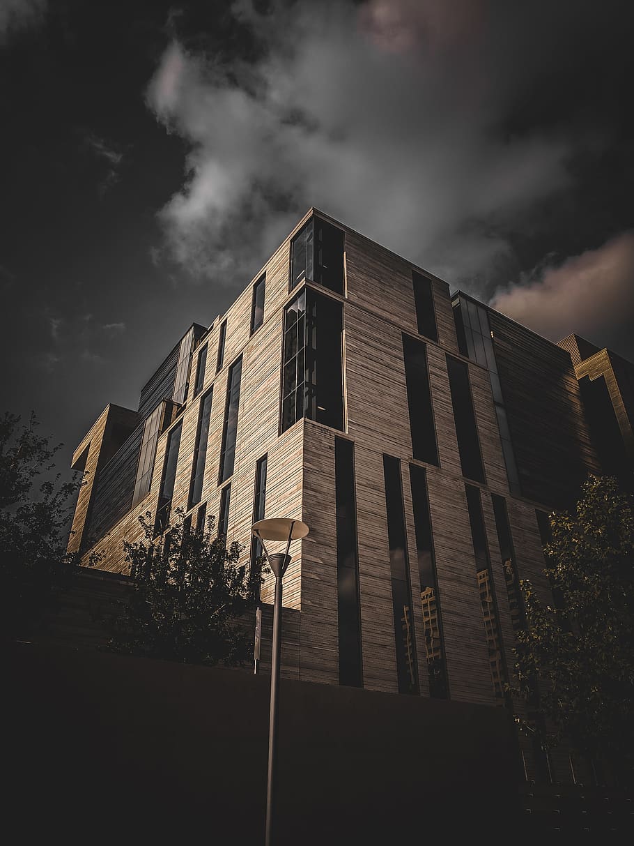 austin, united states, architecture, angular, gloomy, moody HD wallpaper