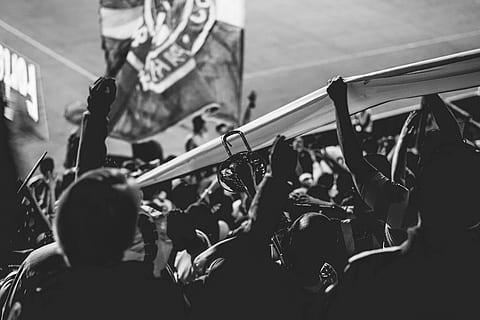 human, person, crowd, audience, parade, people, concert, rock concert HD wallpaper