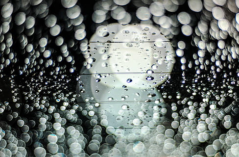 bubble, droplet, sphere, rug, foam, nature, hail, sports, ball HD wallpaper