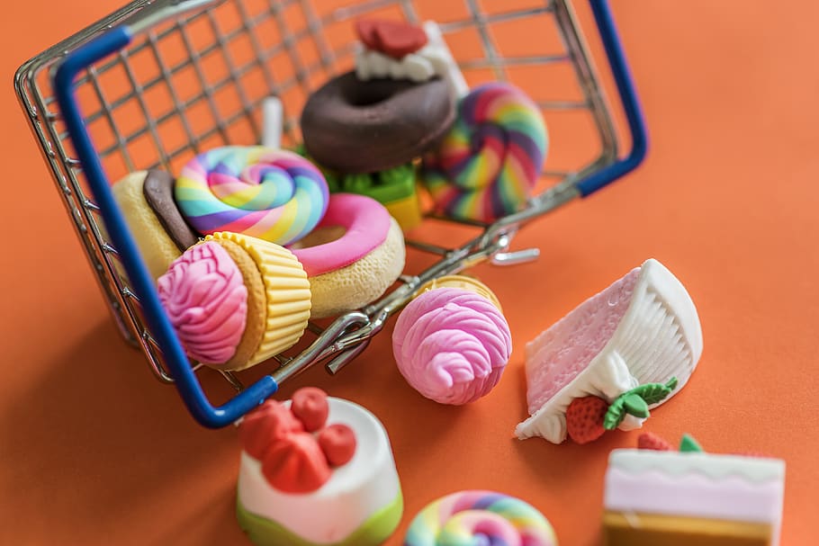 artificial, background, bakery, basket, bread, brown, bun, cake HD wallpaper