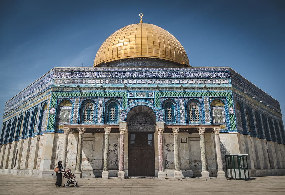Dome of the Rock, Jerusalem, architecture, building, daylight HD wallpaper