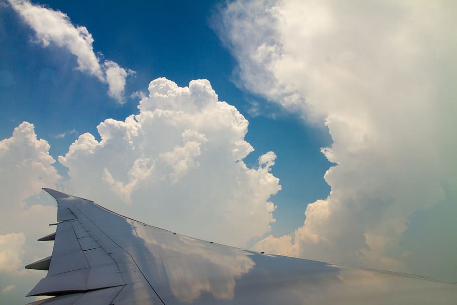 singapore, skyline, plane, window, cloads, planewindow, wing HD wallpaper
