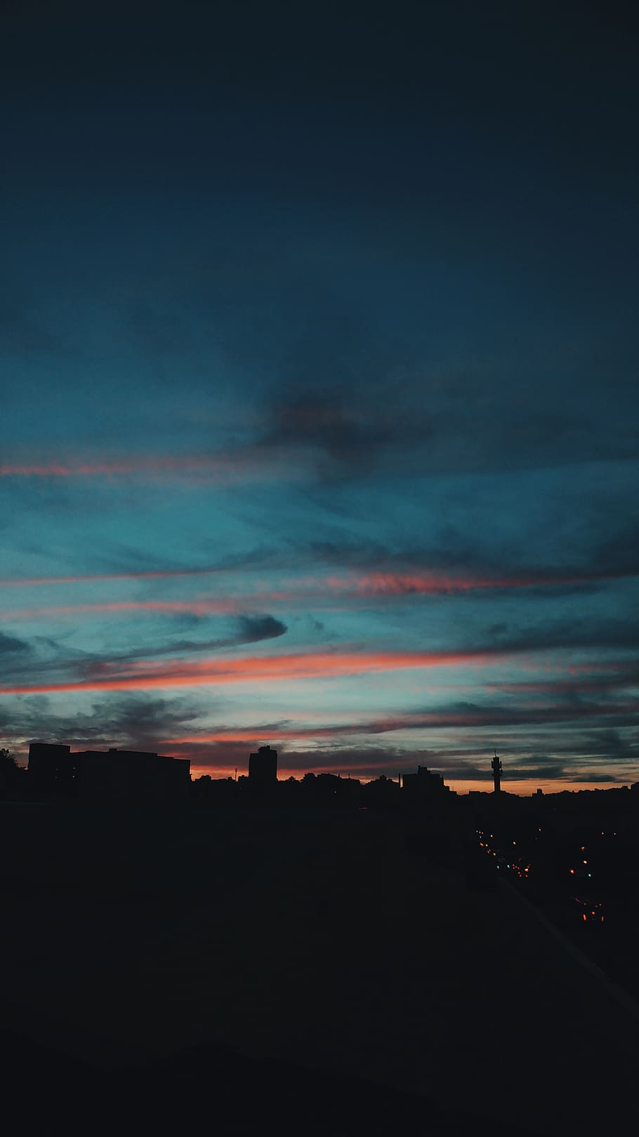 juiz de fora, sky, cloud - sky, silhouette, nature, beauty in nature HD wallpaper