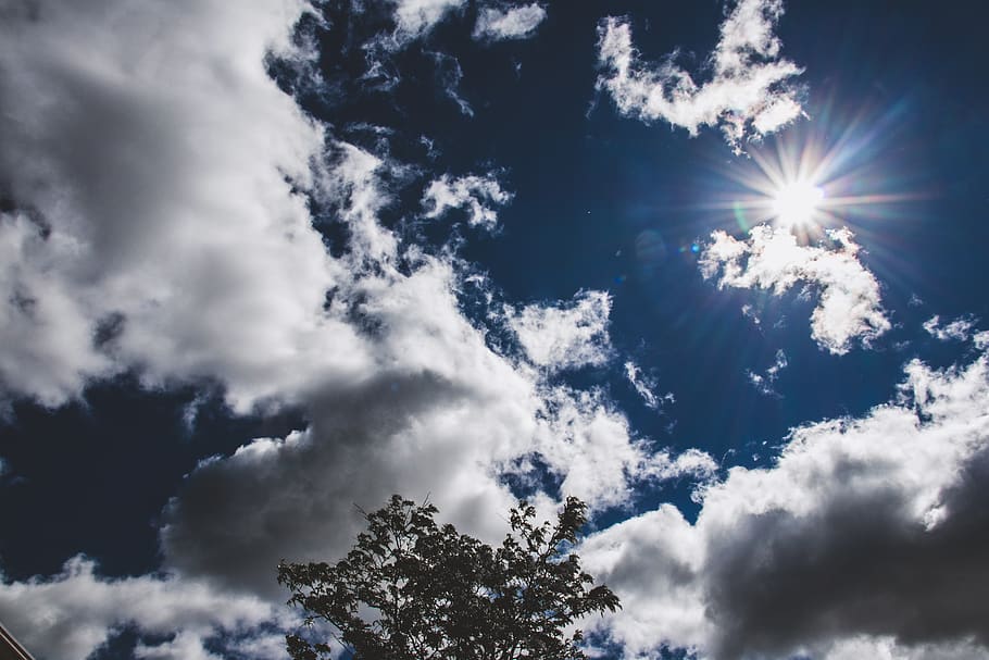 canada, uxbridge, sunny, clouds, blue sky, cloud - sky, beauty in nature HD wallpaper